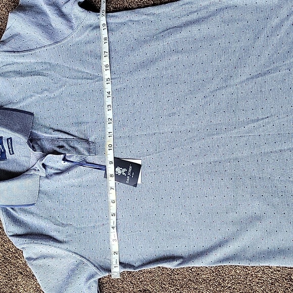 NWT Dan John Men's Polo Shirt Size Medium - Picture 8 of 9